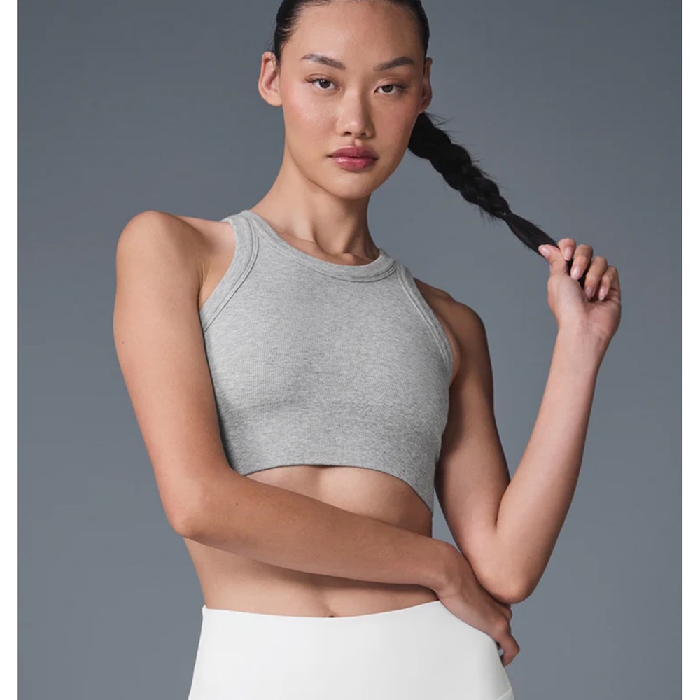 ALO Yoga Gray Women's Tank Top